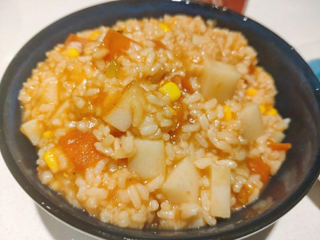 零失败❣️浓香番茄土豆烩饭