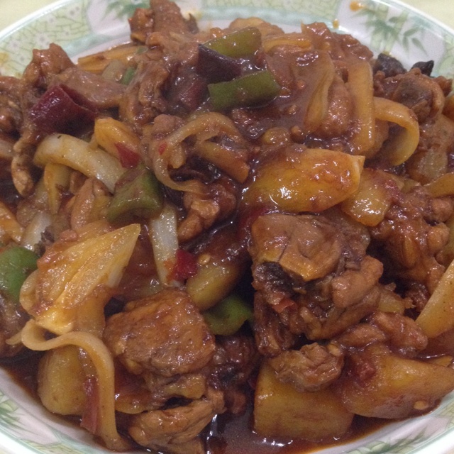 超下饭的新疆大盘鸡