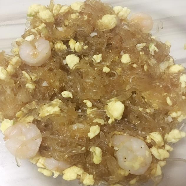 鸡蛋炒粉丝