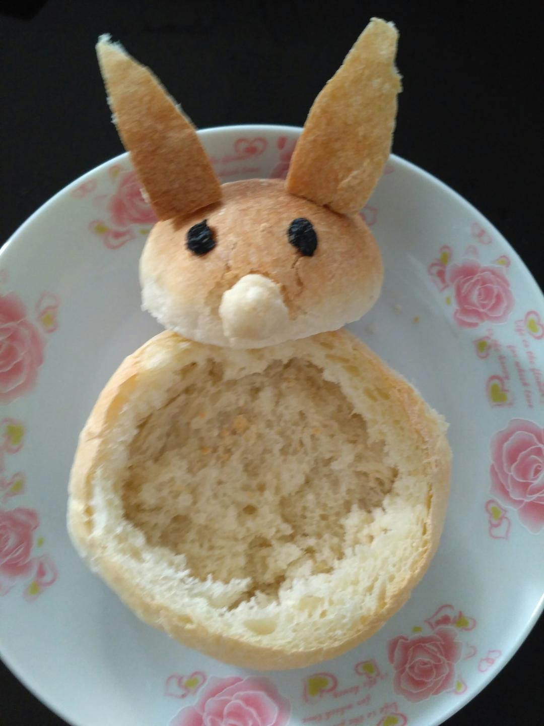 纯奶手撕吐司的做法 步骤1