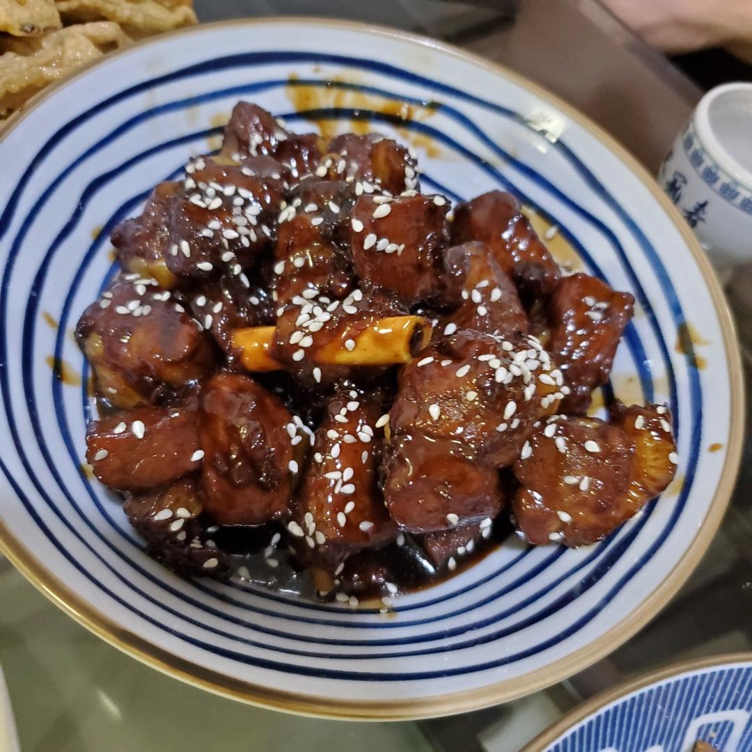 糖醋排骨/糖醋小排（不放油）（12345口诀做出正宗上海本帮）