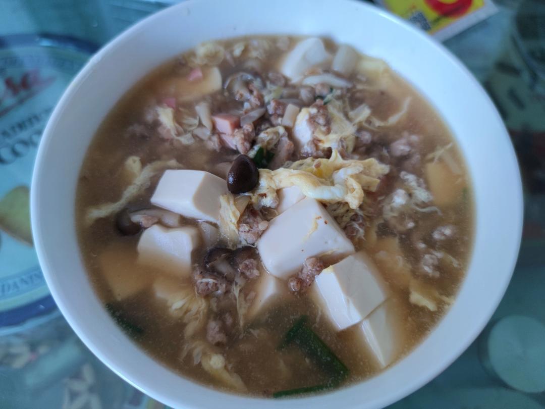 肉末豆腐羹