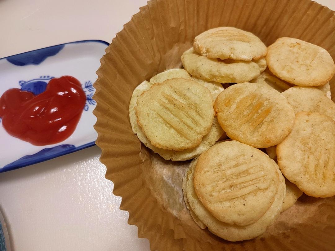 自制薯饼空气炸锅