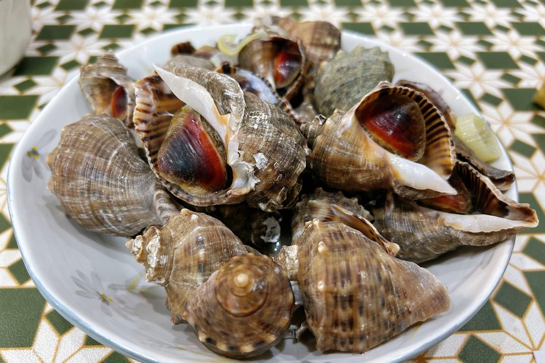水煮海螺