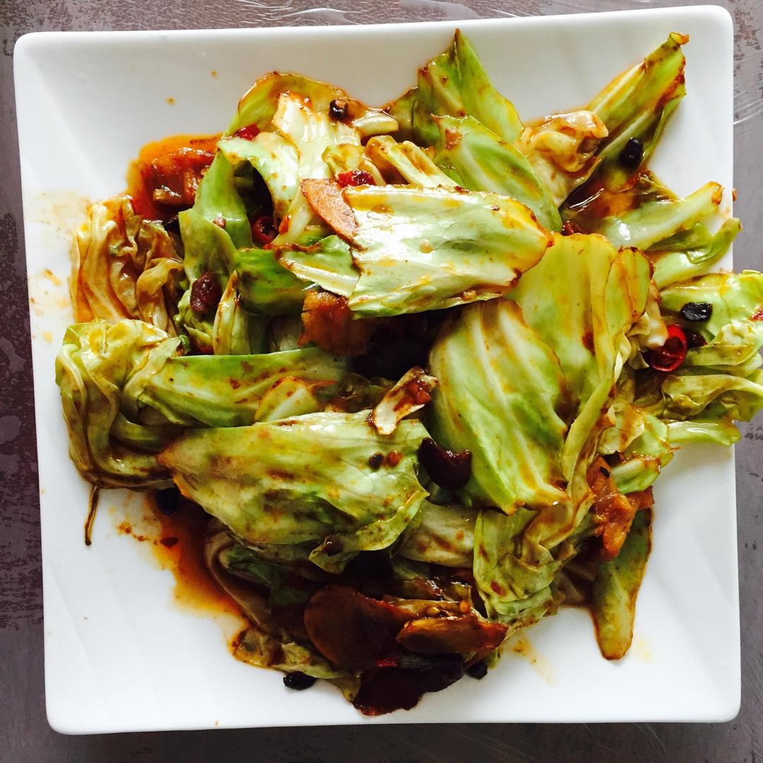 干锅手撕包菜