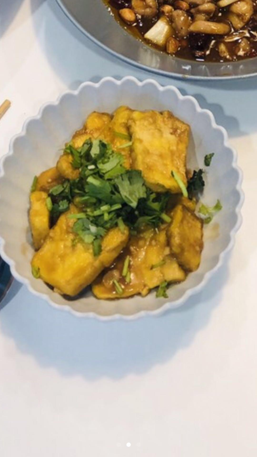 无敌好吃的香煎豆腐