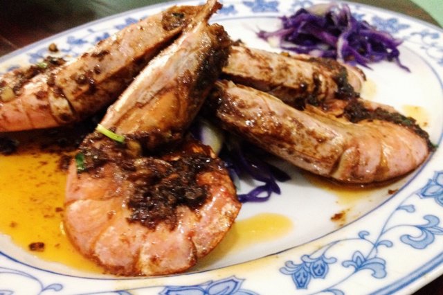 家常干烧阿根延大红虾