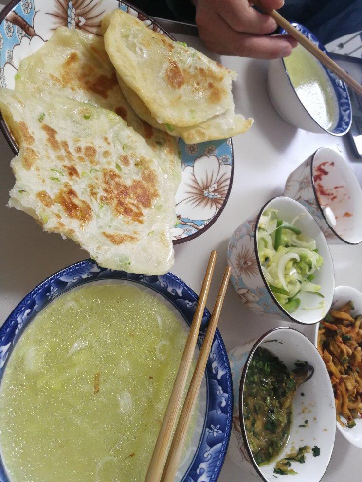 葱花油饼 Spring Onion Pancake