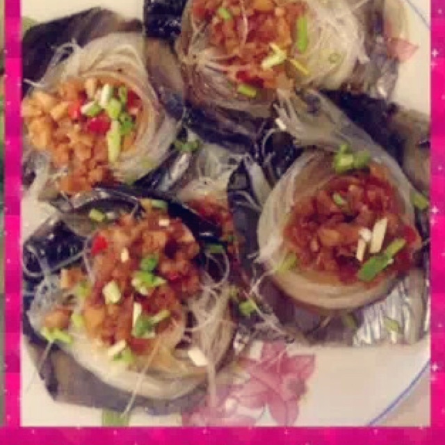 蒜蓉粉丝蒸带子