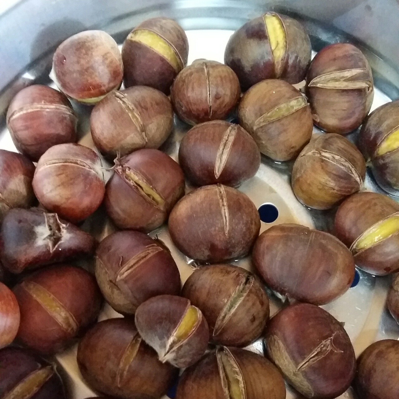 蒸板栗