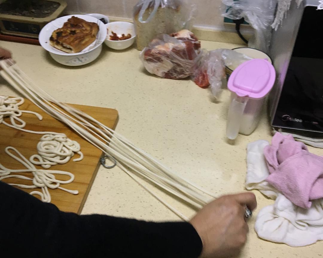 纯奶手撕吐司的做法 步骤1