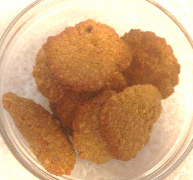 蜂蜜红糖燕麦饼干（无油）