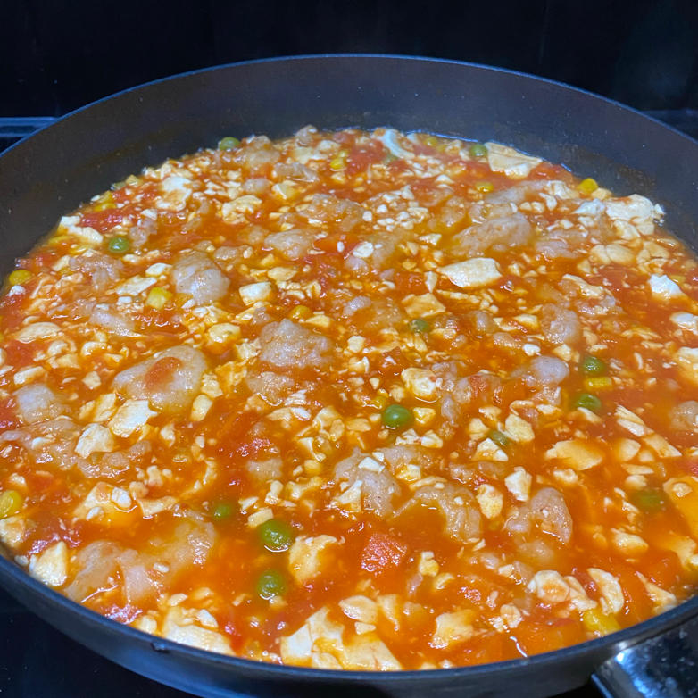 番茄鱼巴沙鱼（也可以用番茄龙利鱼），番茄酱汁超浓郁，营养又下饭！