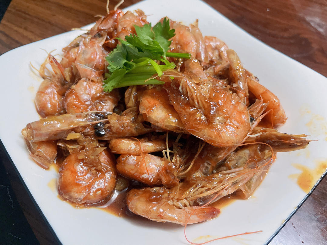 十分钟做好吃的红烧大虾