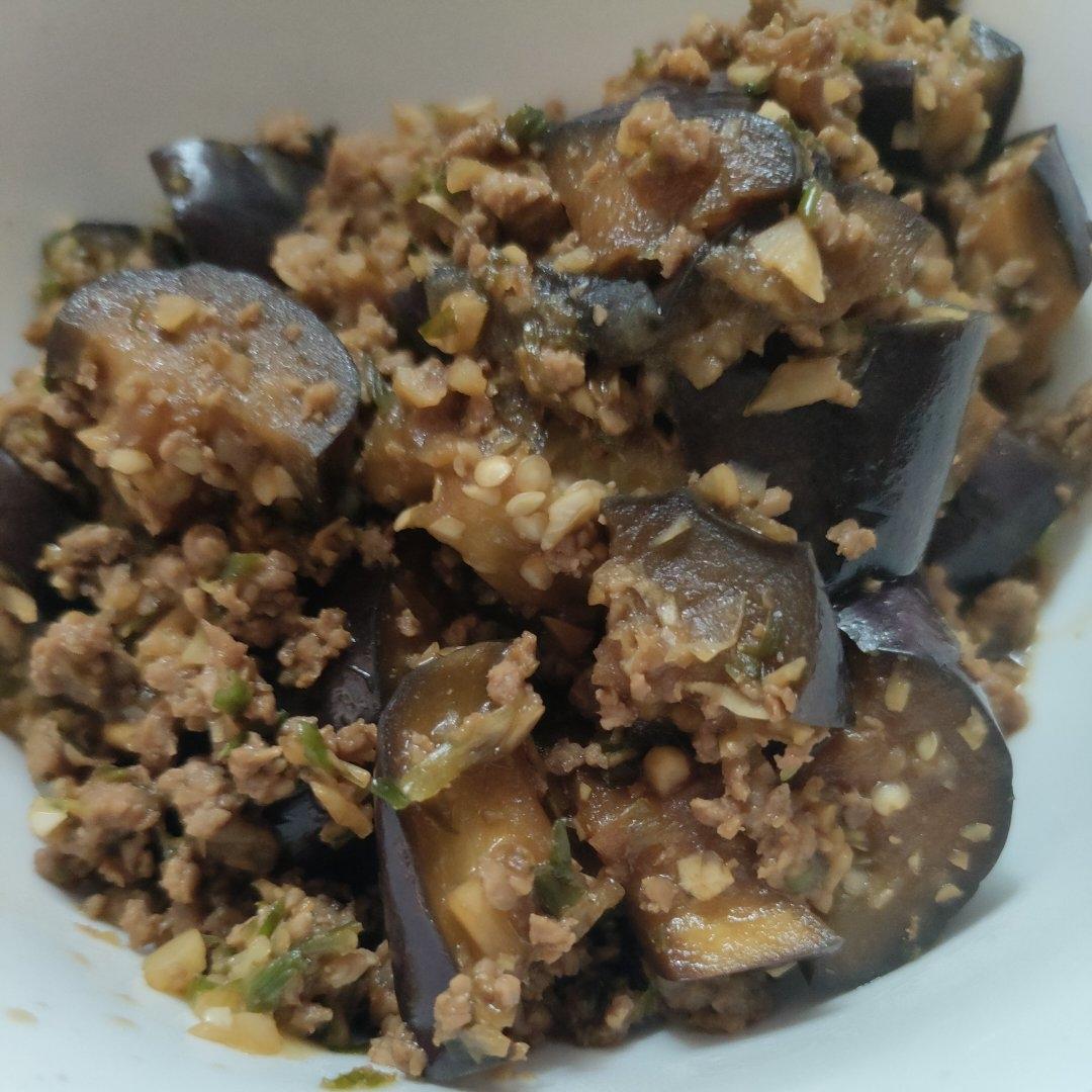 红烧肉沫茄子