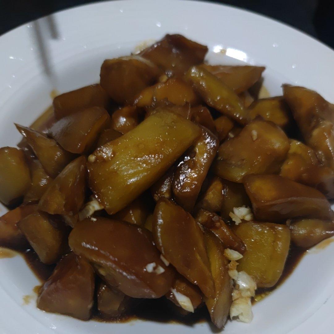 无敌好吃🔥巨下饭的糖醋茄子盖饭😋