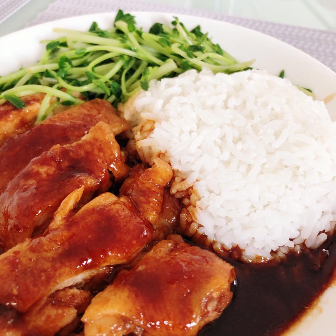 照烧鸡腿饭
