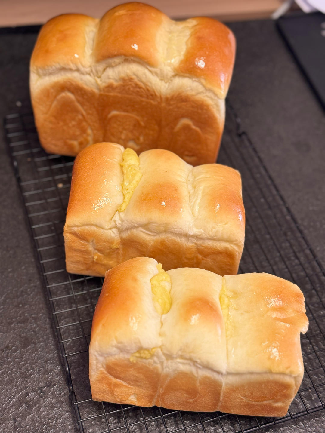 软到直不起腰的云朵榴莲吐司