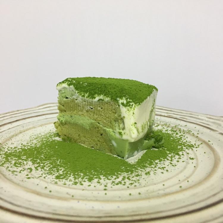 抹茶双享慕斯