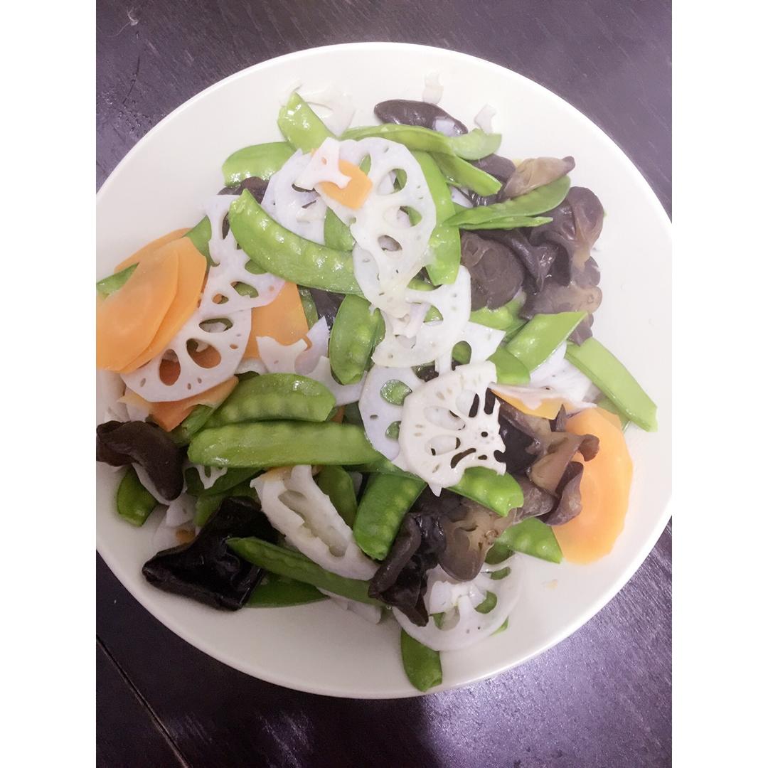 荷塘月色（斋菜）