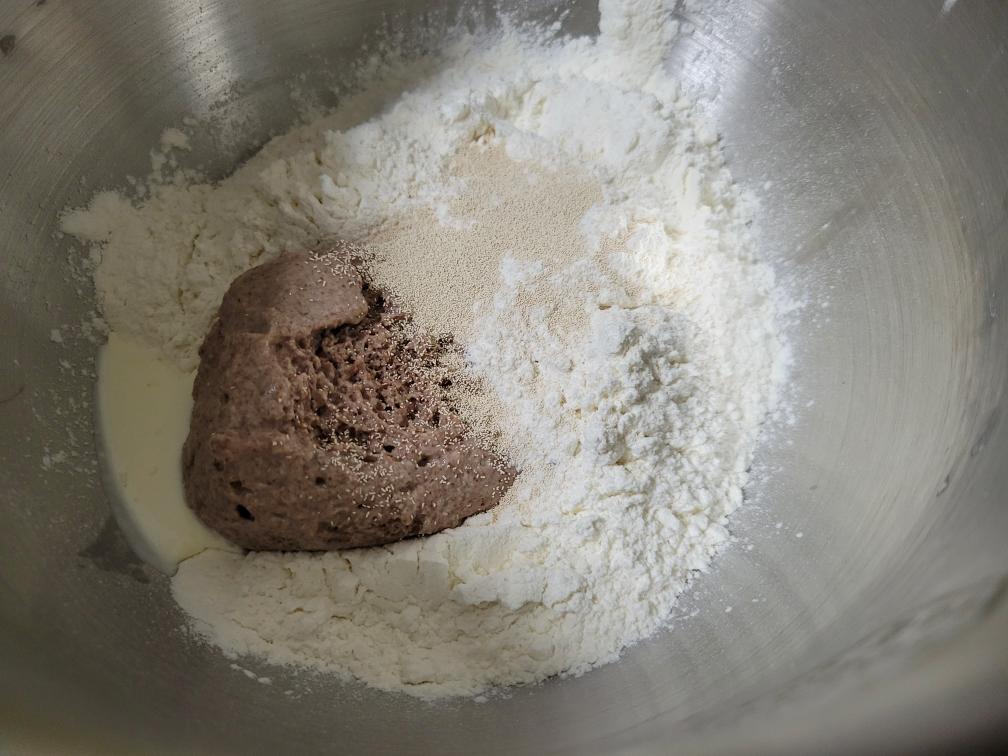 纯奶手撕吐司的做法 步骤1