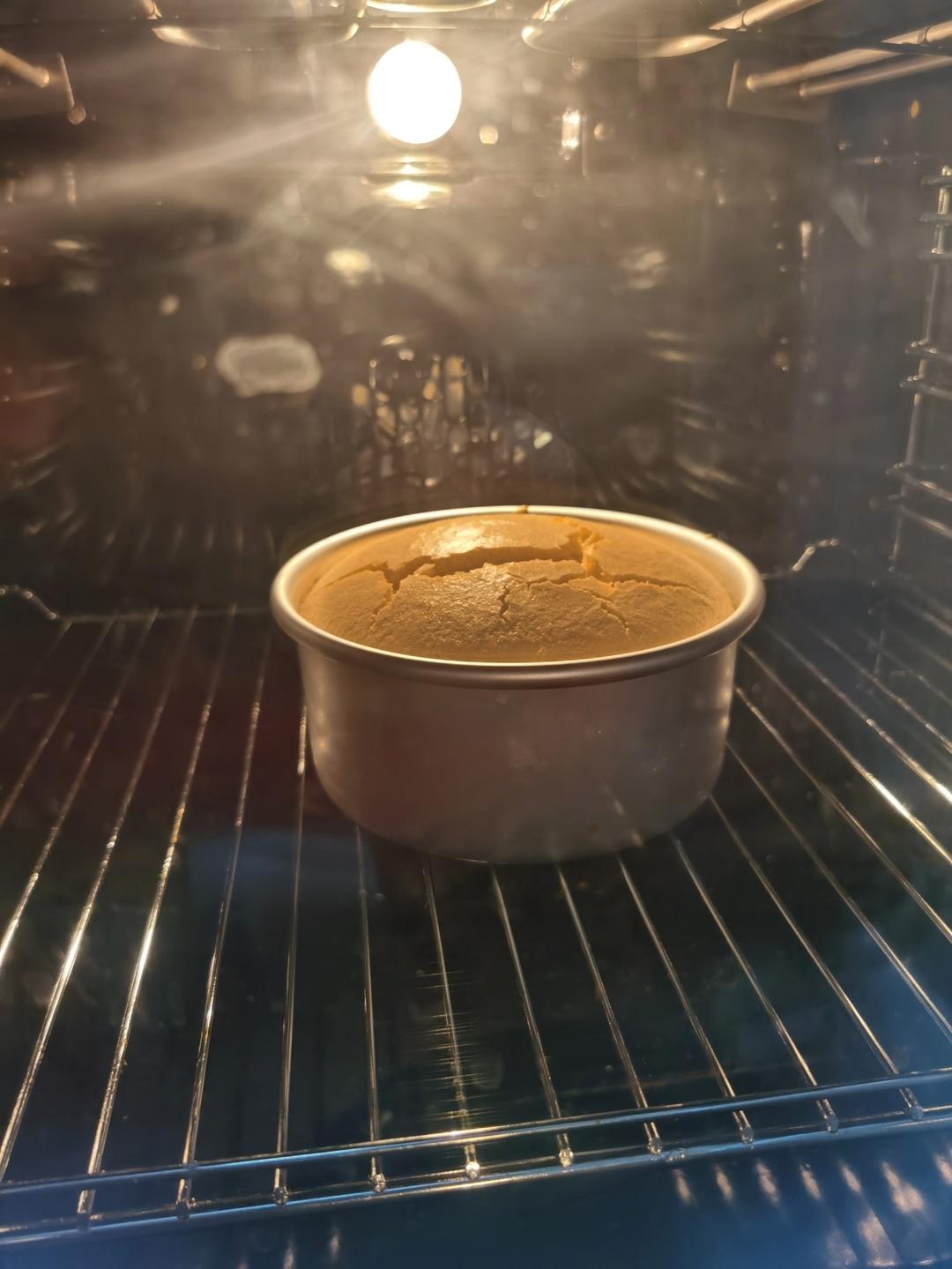 六寸戚风蛋糕胚