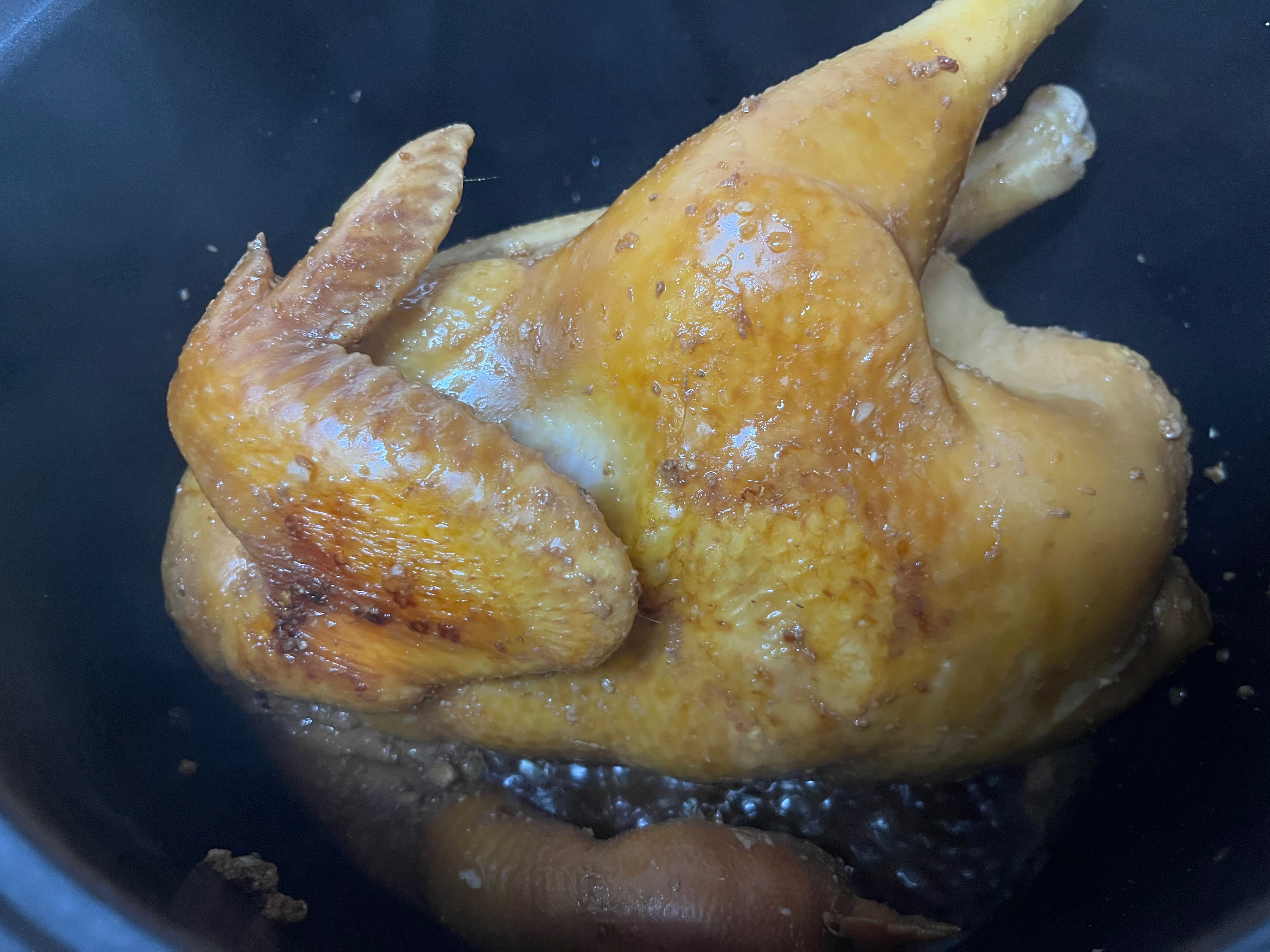 广式豉油鸡，沙姜味