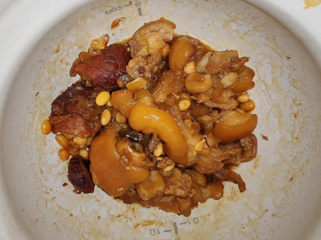 【黄豆炖猪蹄】高压锅（超详细食谱）
