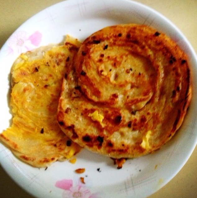 自制葱油饼