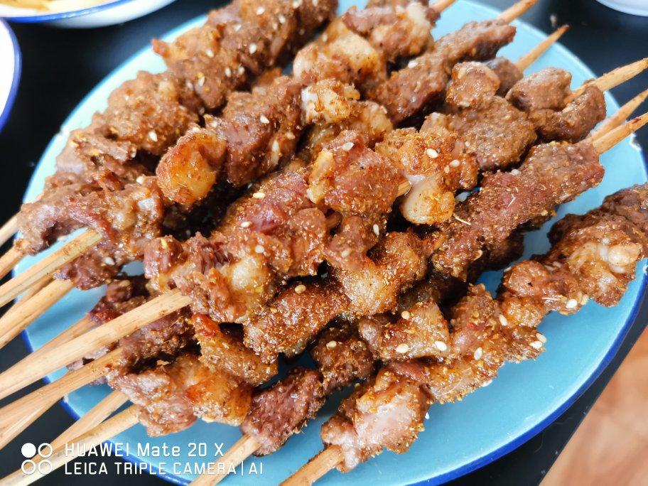 立冬的一餐｜烤箱版孜然羊肉串+羊肉手抓饭