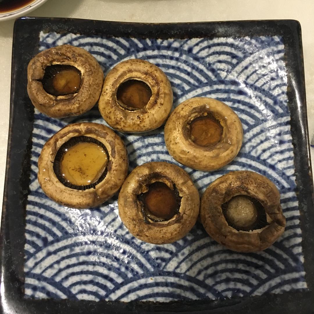 怎么吃都不胖的煎口蘑