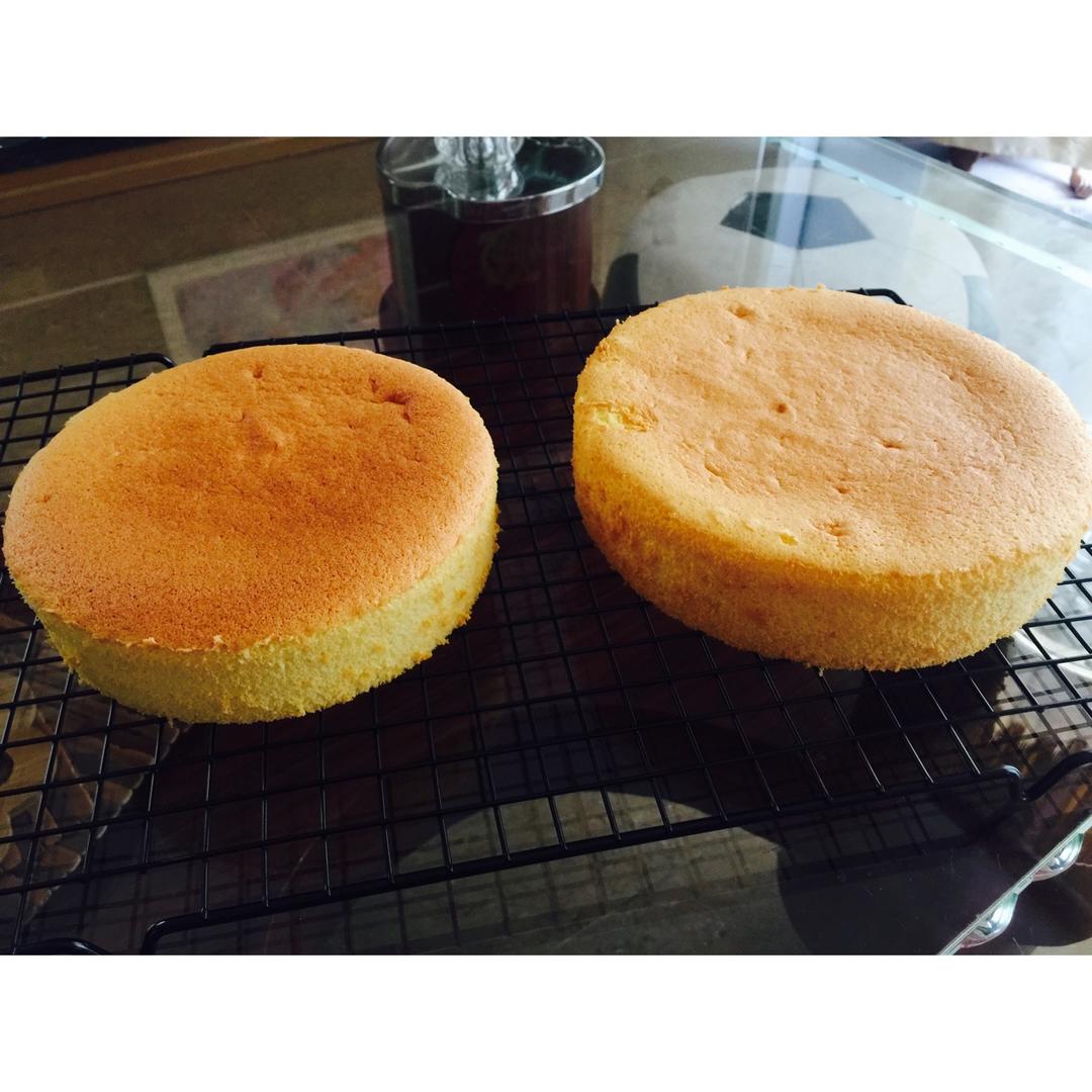 烤箱做蛋糕（戚风蛋糕的做法）