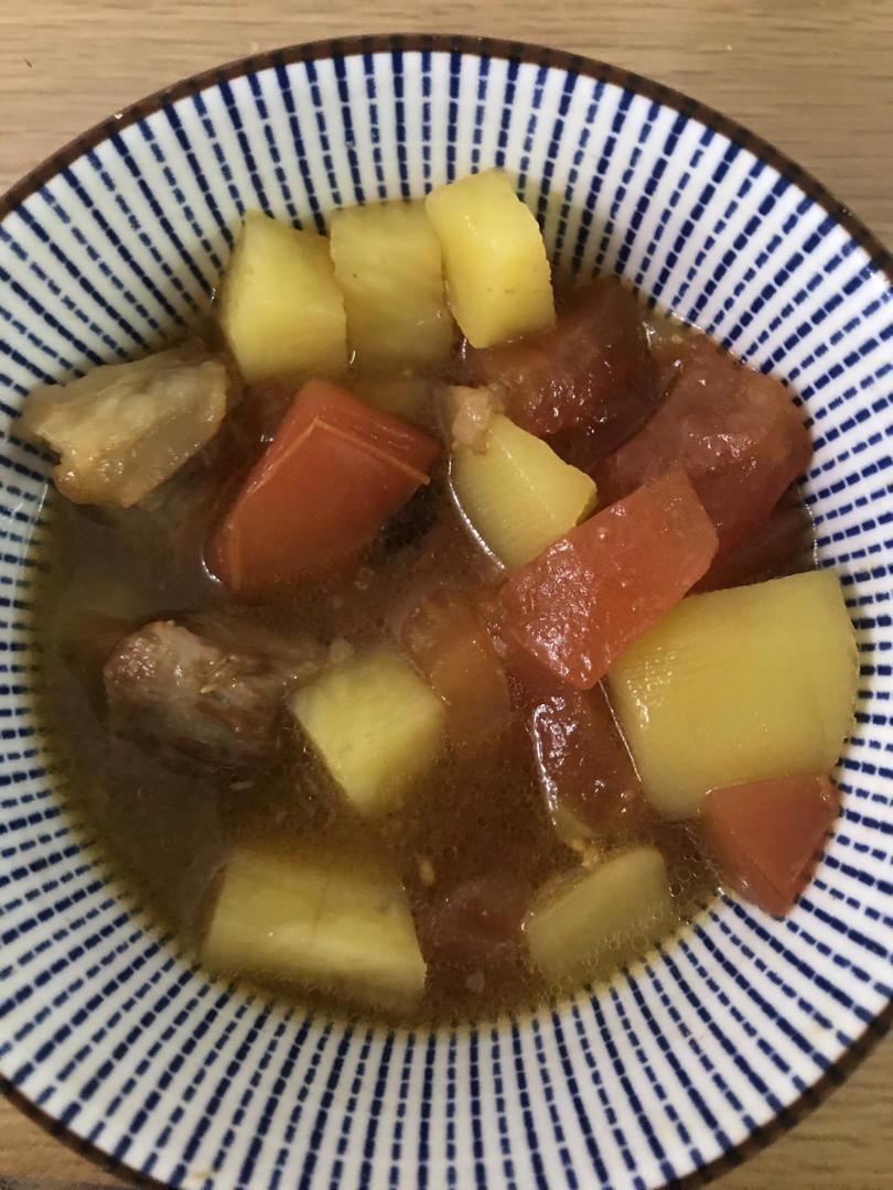 番茄土豆炖牛腩