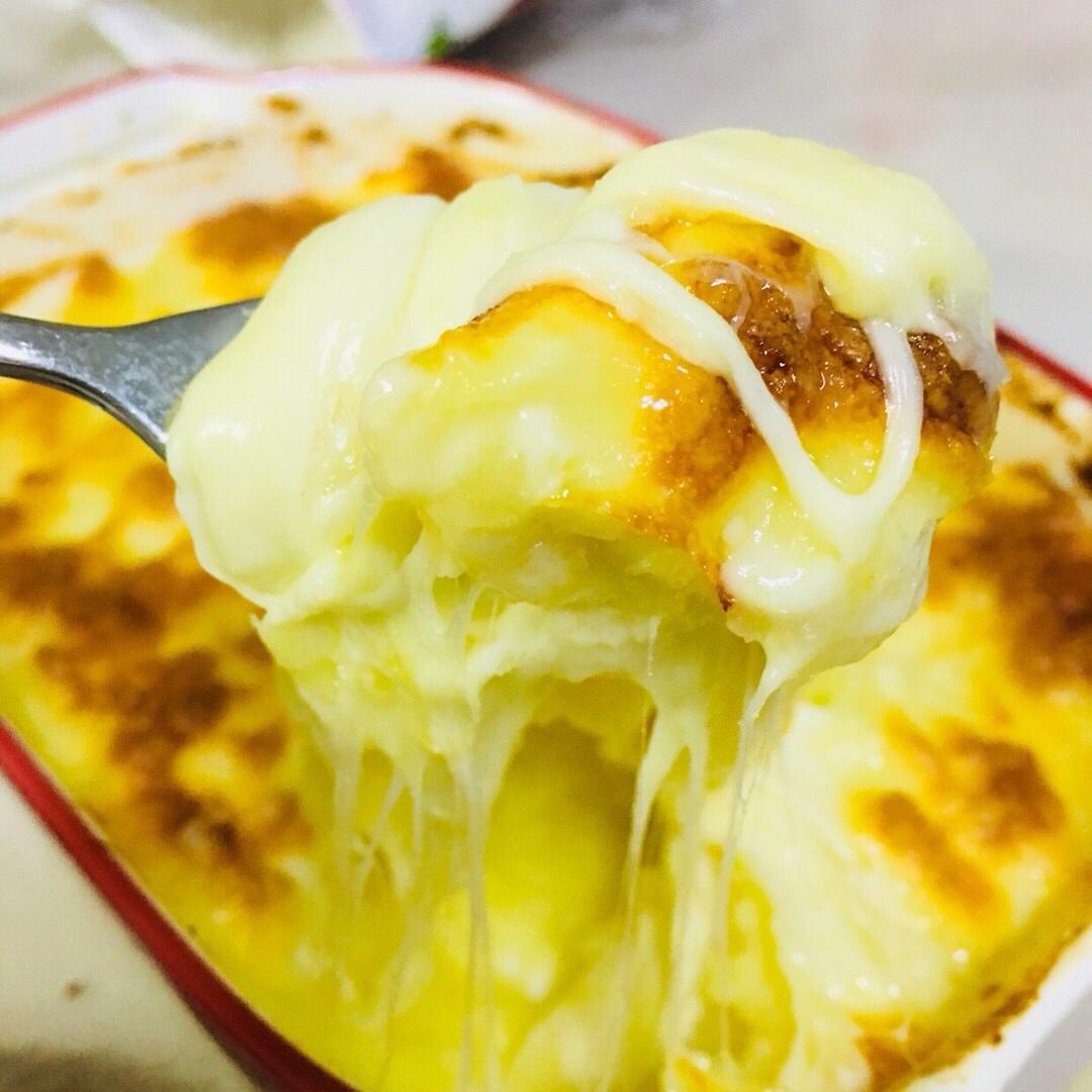 香浓芝士焗土豆泥（超有料）