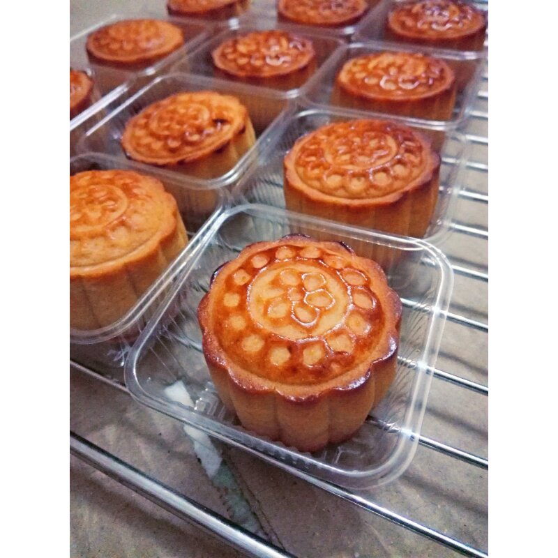 金沙奶黄月饼