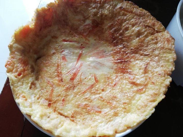 胡萝卜鸡蛋饼
