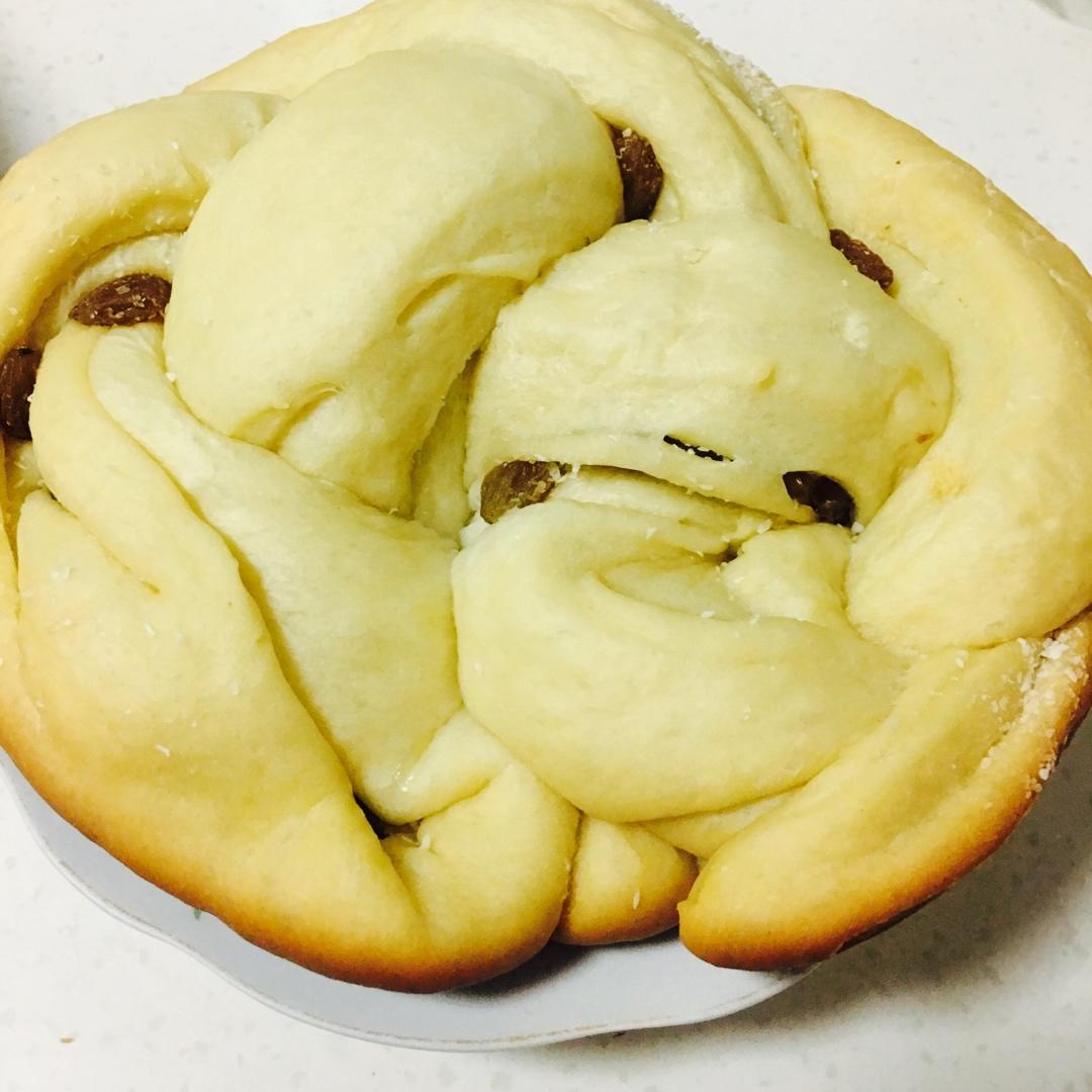 蒸面包（二次发酵，无黄油无需揉手套摸）