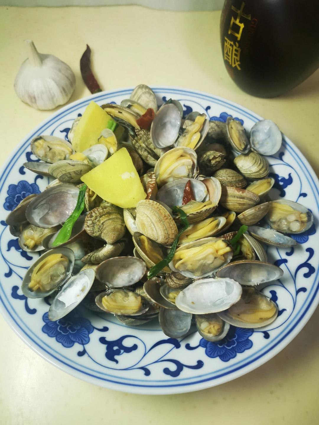 moido煲仔料理锅酒焗花蛤