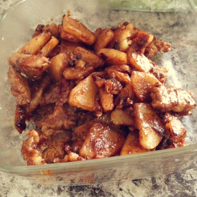 土豆炒牛肉