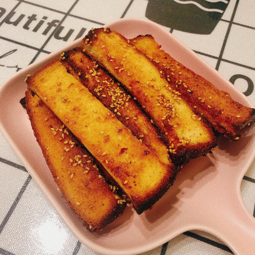 蜂蜜面包条，老少皆宜，看剧小零食