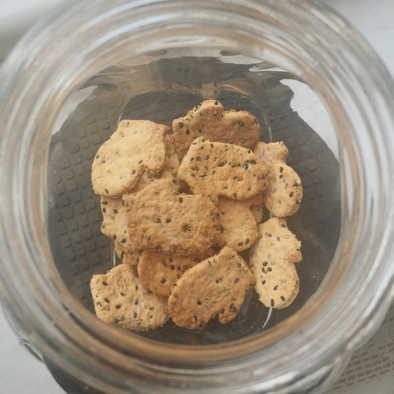 黑芝麻咸香饼干