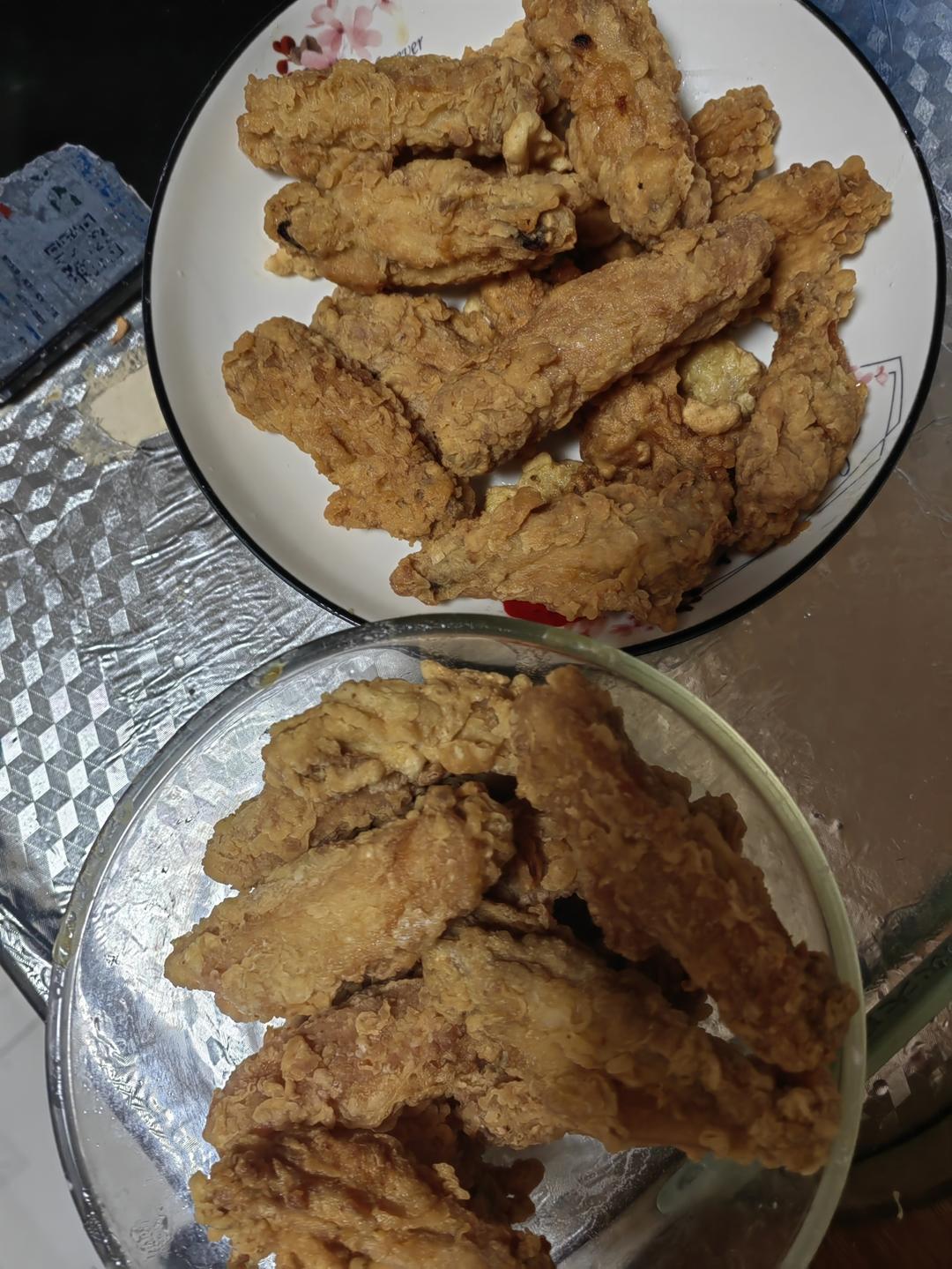 肯德基炸鸡翅（外酥里嫩又多汁）
