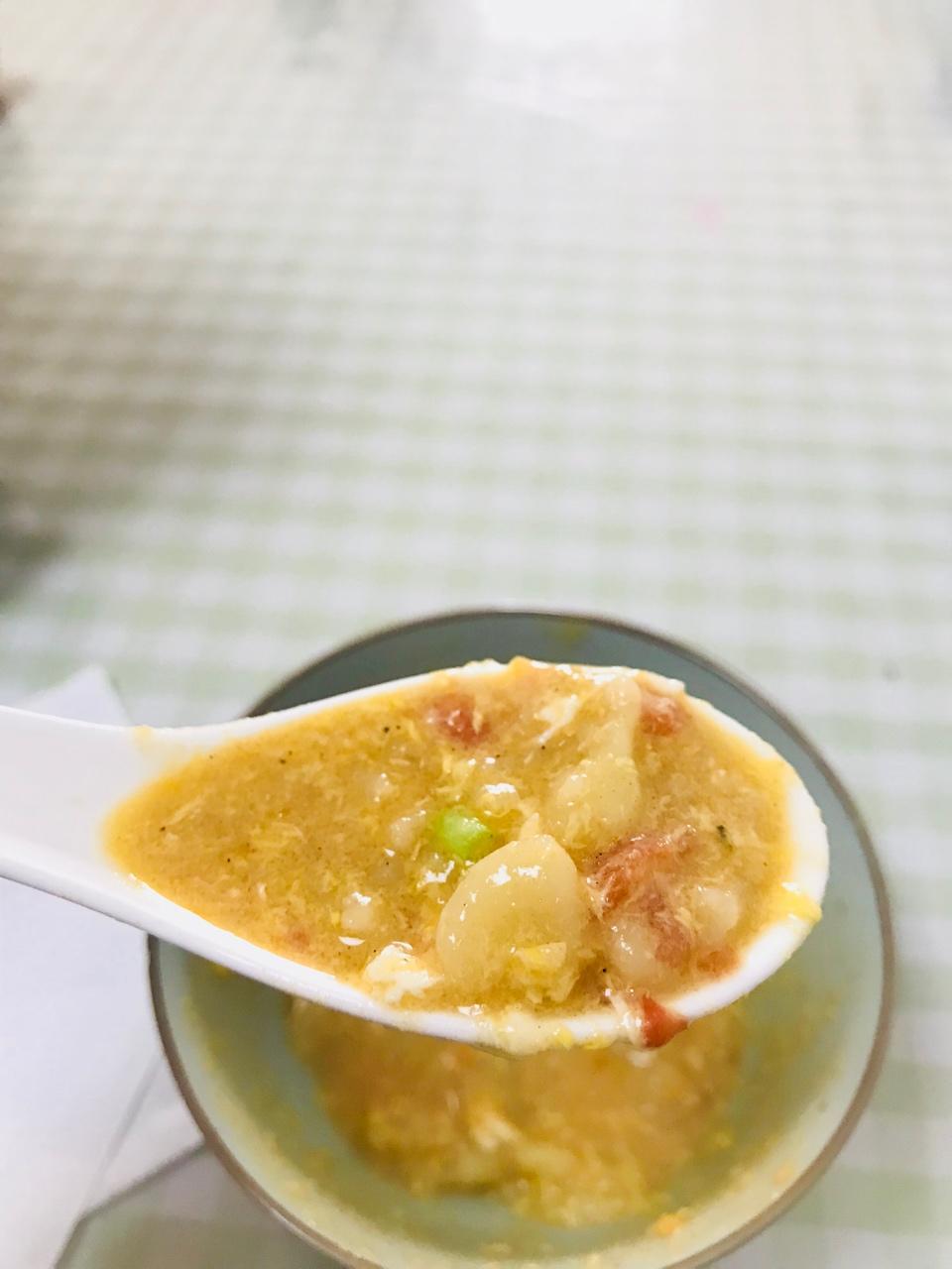 简单早餐-疙瘩汤