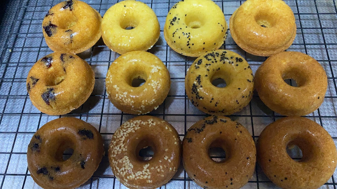 甜甜圈（家用烤箱版）