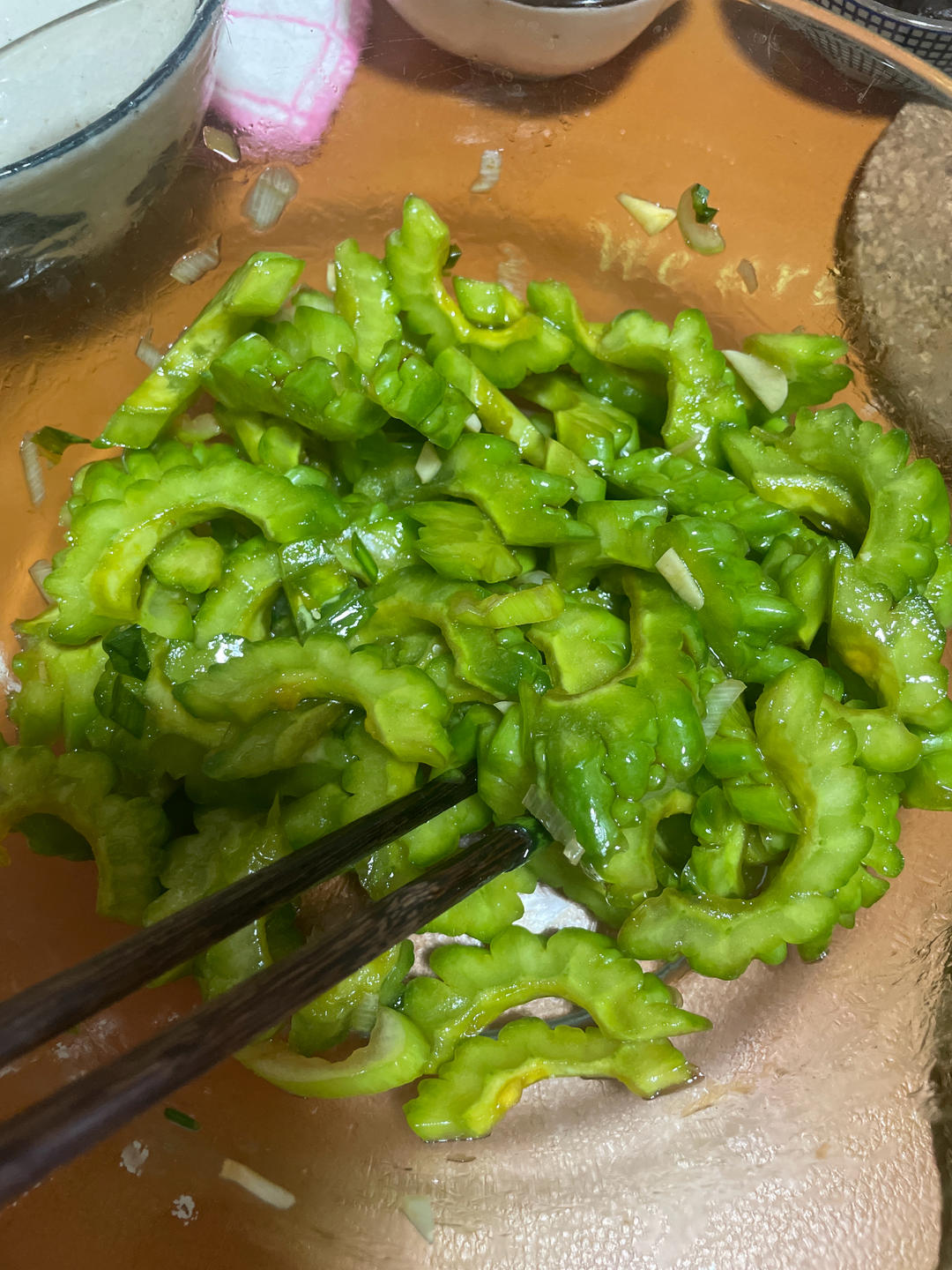 凉拌苦瓜