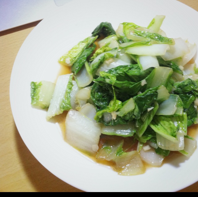 清炒杭白菜