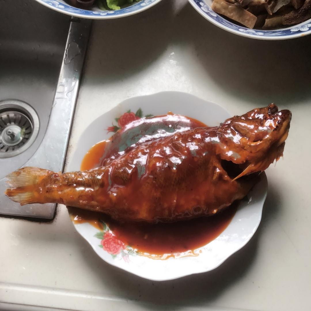 糖醋鱼（媲美饭店超简单高颜值）