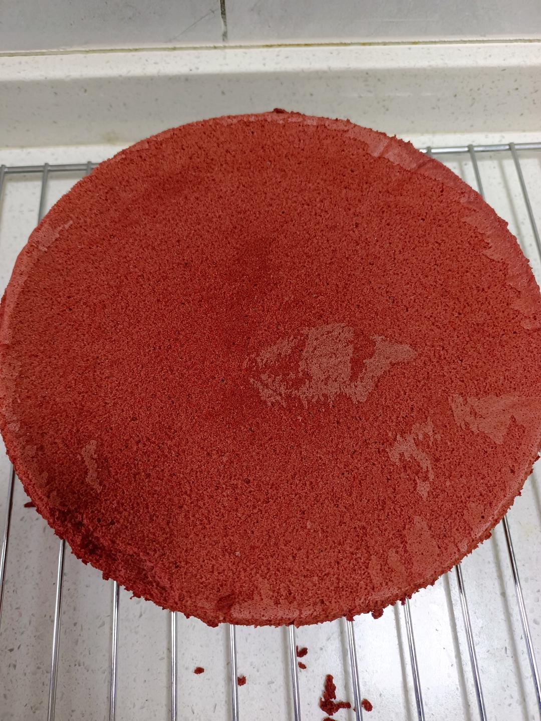 红丝绒蛋糕戚风版