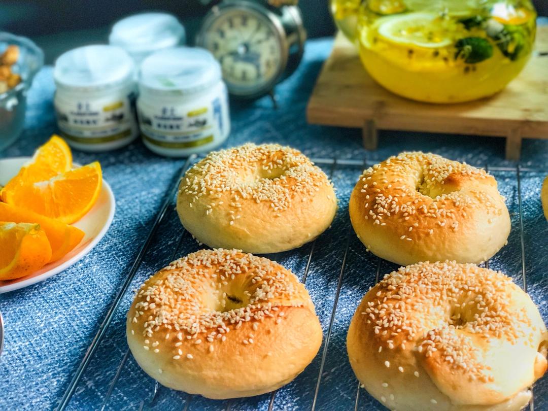 花生酱贝果