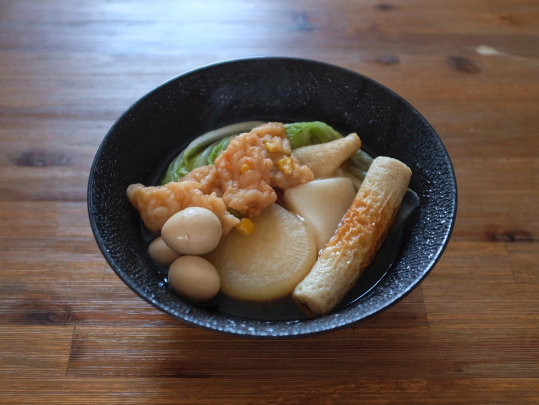 关东煮：日式高汤、甜不辣、福袋制作【曼食慢语】